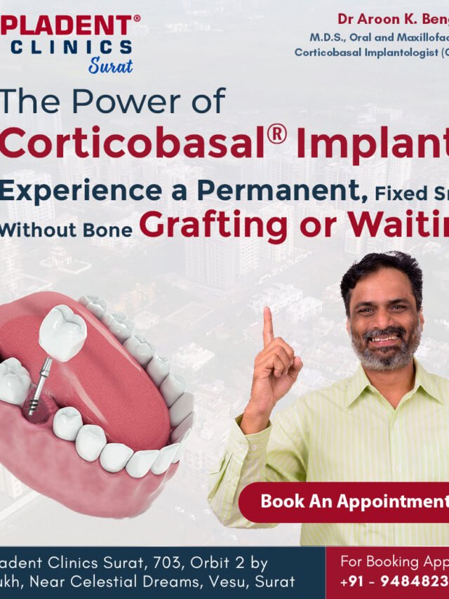The Power of Corticobasal® Implants in Surat – Get Fixed Teeth Without Bone Grafts!